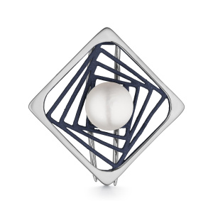 56021S1U Брошь (Ag 925)