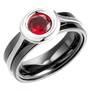 TC-R02376-B-W-8R-X-X Кольцо (Ag 925)