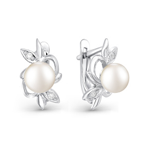 52018S1 Серьги (Ag 925)