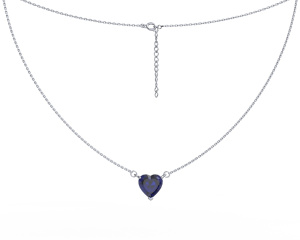 0320406-03495 Колье (Ag 925)