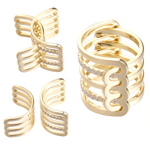 CZ-R05284-X-L-X-X-W Кольцо (Ag 925)