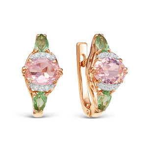 121-1693 Серьги (Au 585)