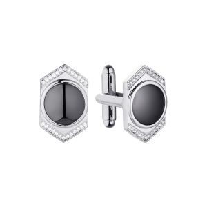 TC-Cu01376-B-W-X-X-W Запонки (Ag 925)