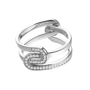 CZ-R05266-X-W-X-X-W Кольцо (Ag 925)