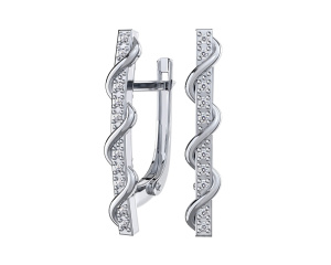 0201866-00775 Серьги (Ag 925)