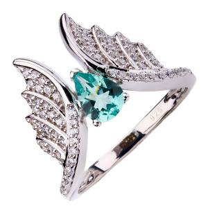 SM-R2916-1-X-W-BG-X-W Кольцо (Ag 925)